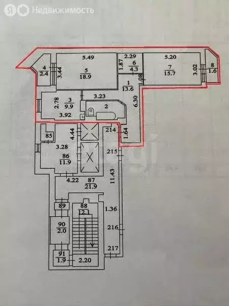 2-комнатная квартира: Троицк, улица Текстильщиков, 4 (68 м) - Фото 1