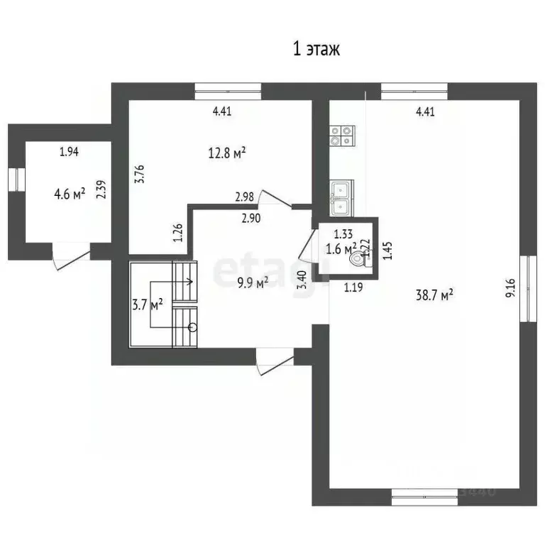 Дом в Тюменская область, Тюмень Золотая Осень-2 садовое товарищество, ... - Фото 0