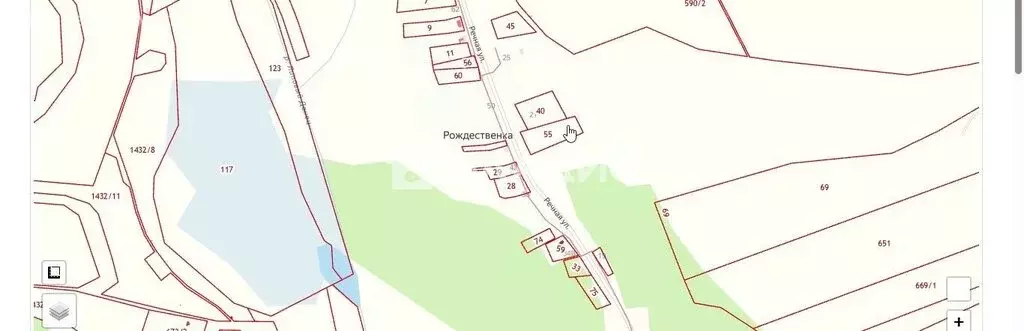 Участок в село Рождественка, 19 (50 м) - Фото 2
