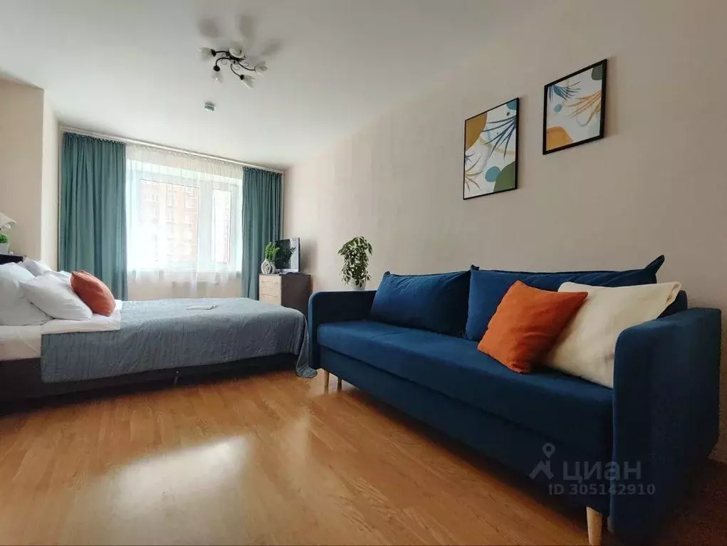 1-к кв. Башкортостан, Уфа Бакалинская ул., 64/2 (40.0 м) - Фото 1