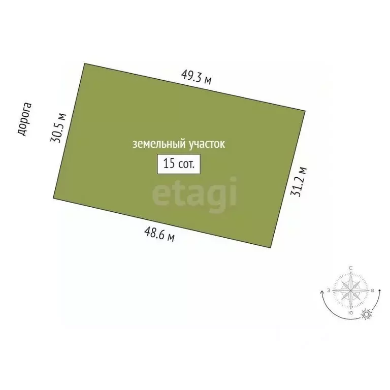 Участок в Крым, Ялта муниципальный округ, Отрадное пгт ул. Отрадная, ... - Фото 2