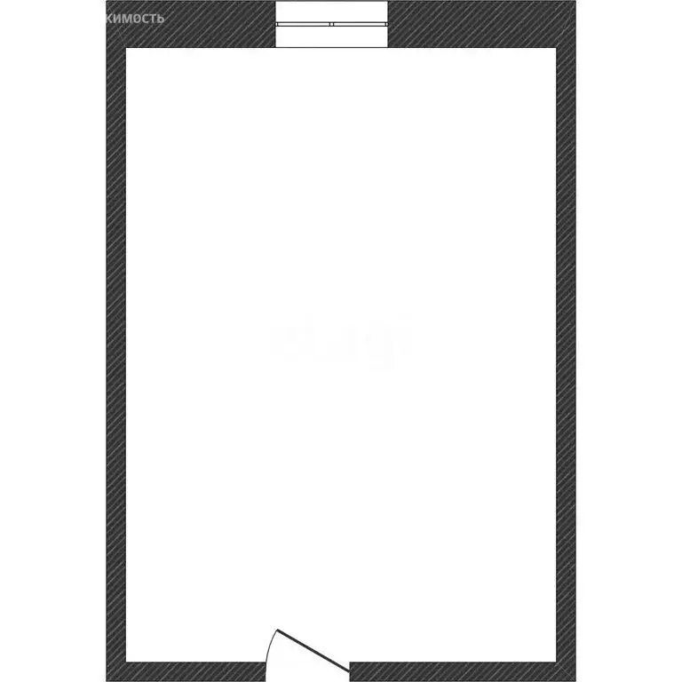 1к в -комнатной квартире (12.3 м) - Фото 1