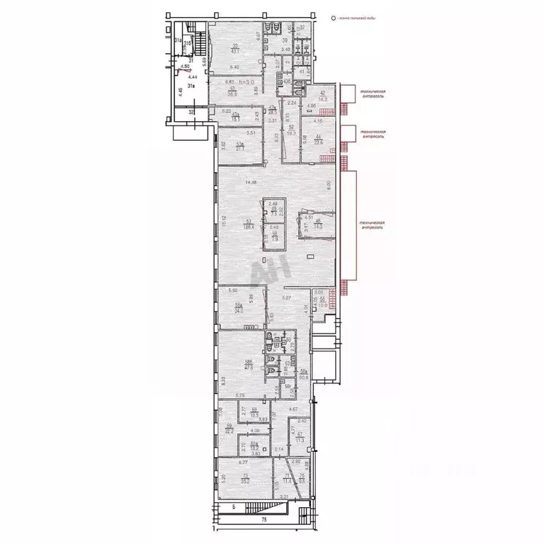 Офис в Москва ул. Орджоникидзе, 11С1а (739 м) - Фото 2