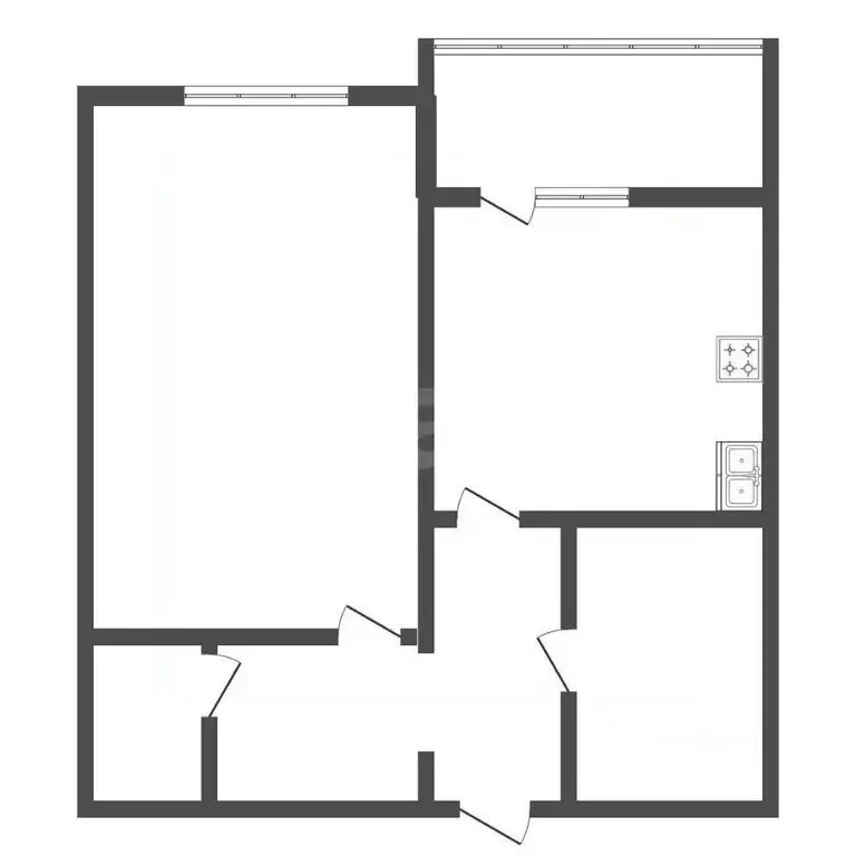 1-к кв. Санкт-Петербург ул. Архивная, 11к1 (36.6 м) - Фото 2