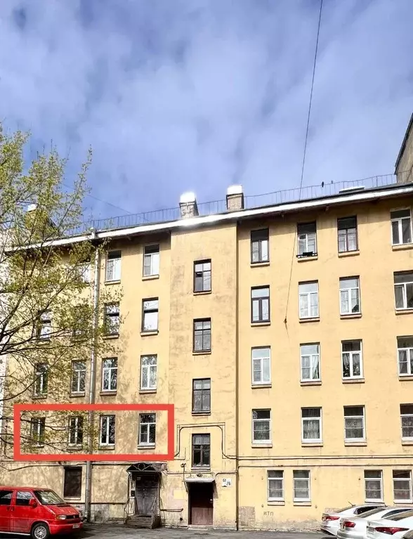 2-к кв. Санкт-Петербург Кронверкский просп., 61/28Б (59.0 м) - Фото 0