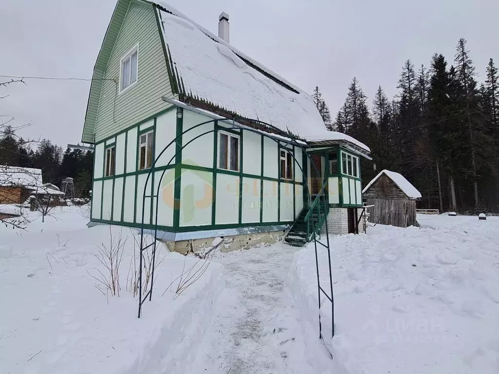 Дом в Ленинградская область, Выборгский район, Рощинское городское ... - Фото 0