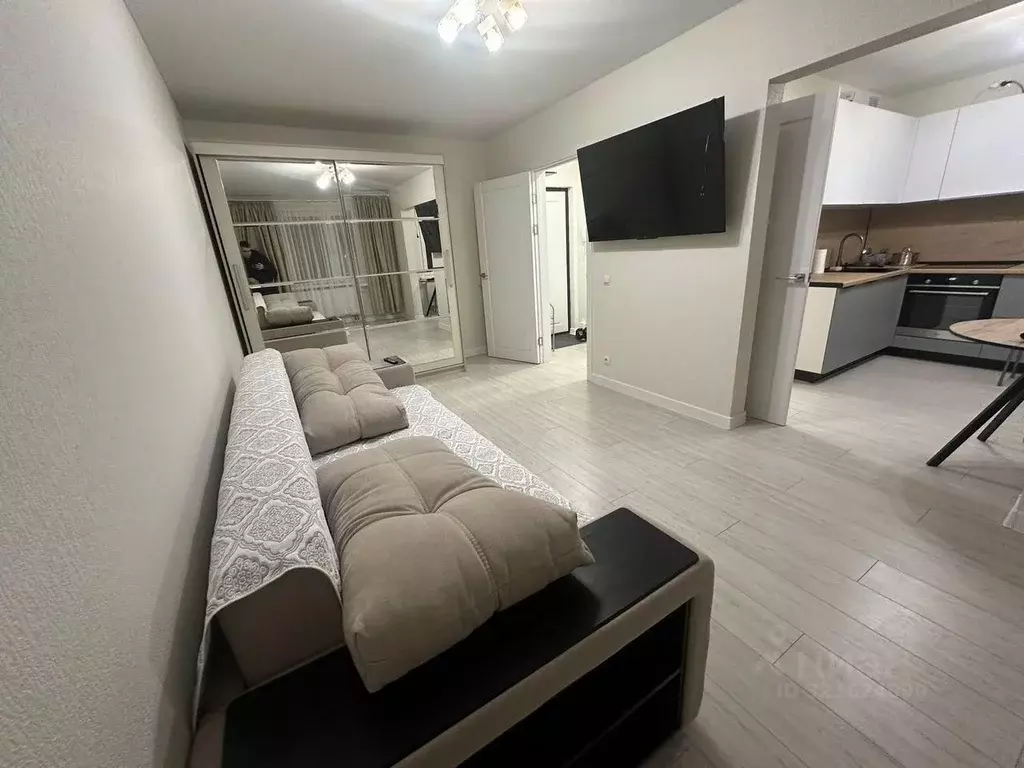 1-к кв. Татарстан, Казань ул. Александра Курынова, 5к2 (30.0 м) - Фото 1