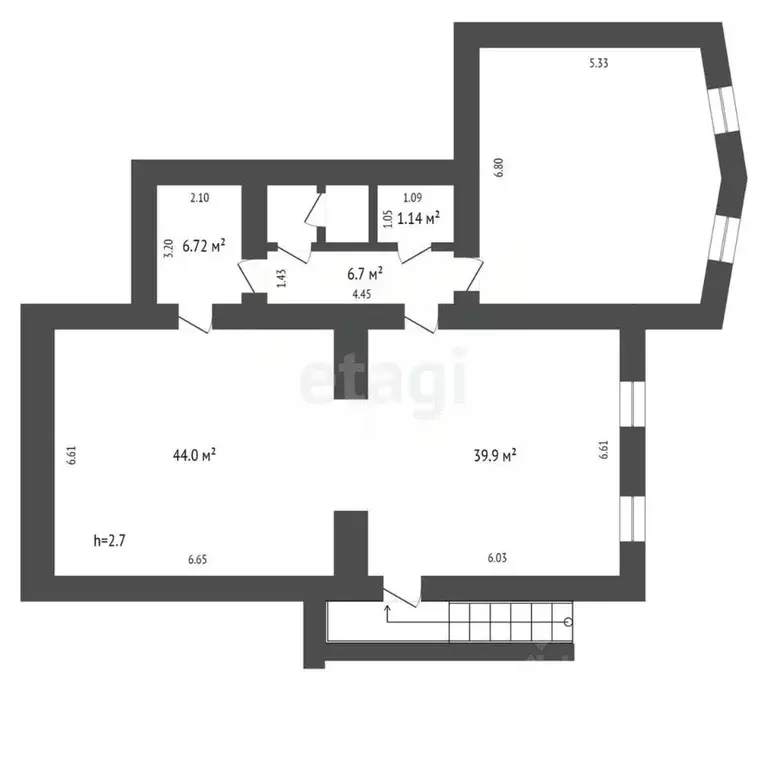 Торговая площадь в Тюменская область, Тюмень Ямская ул., 90 (146 м) - Фото 2