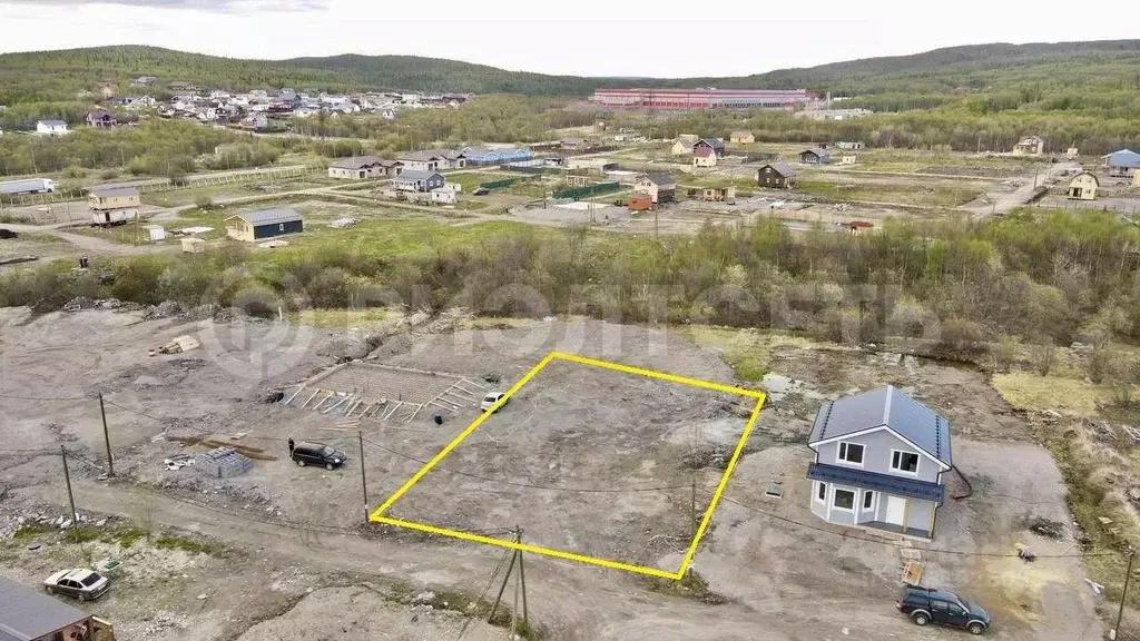 Участок в Мурманская область, Кольский район, Кильдинстрой городское ... - Фото 1