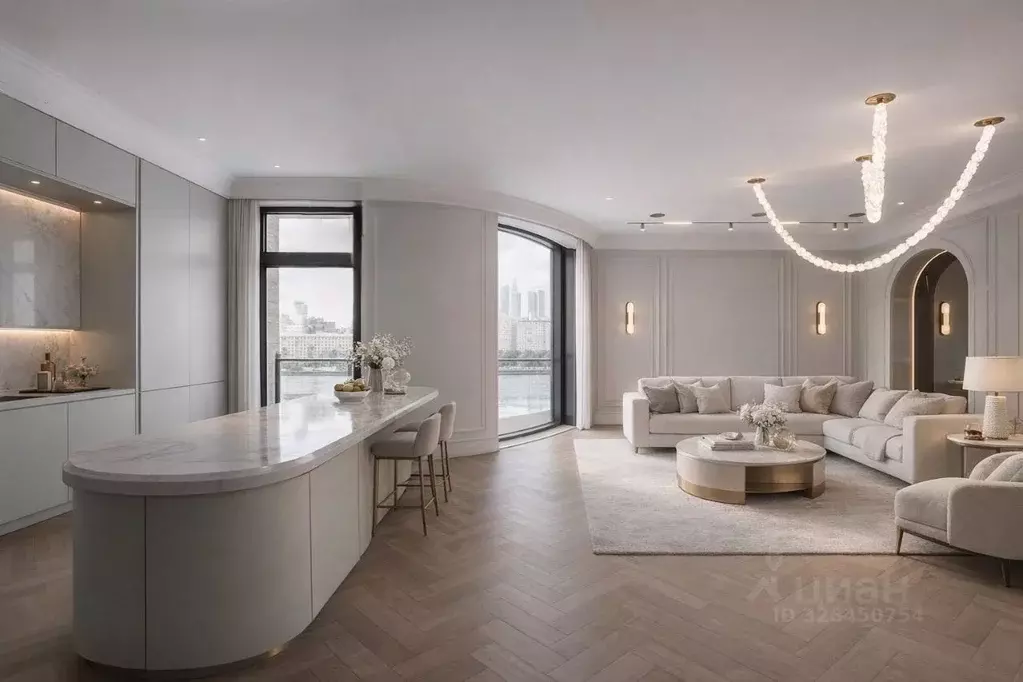 4-к кв. Москва Саввинская наб., 13 (188.0 м) - Фото 1