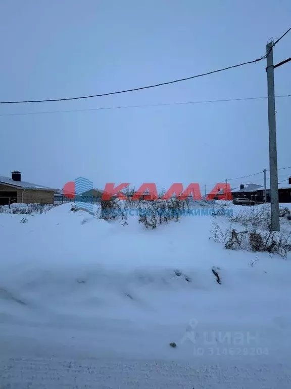Участок в Татарстан, Тукаевский район, д. Азьмушкино, Рябинка кп ул. ... - Фото 1