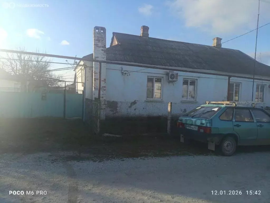 Дом в посёлок Таманский, Советская улица, 5 (60 м) - Фото 1