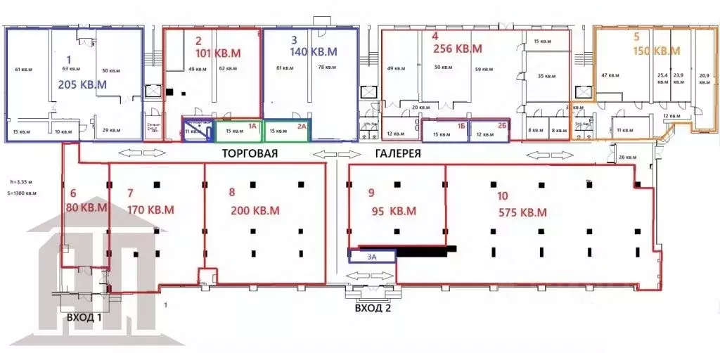 Торговая площадь в Тверская область, Тверь просп. Чайковского, 37 (80 ... - Фото 2