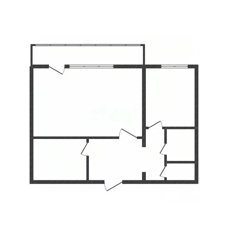 2-к кв. Белгородская область, Губкин Севастопольская ул., 6 (40.1 м) - Фото 2