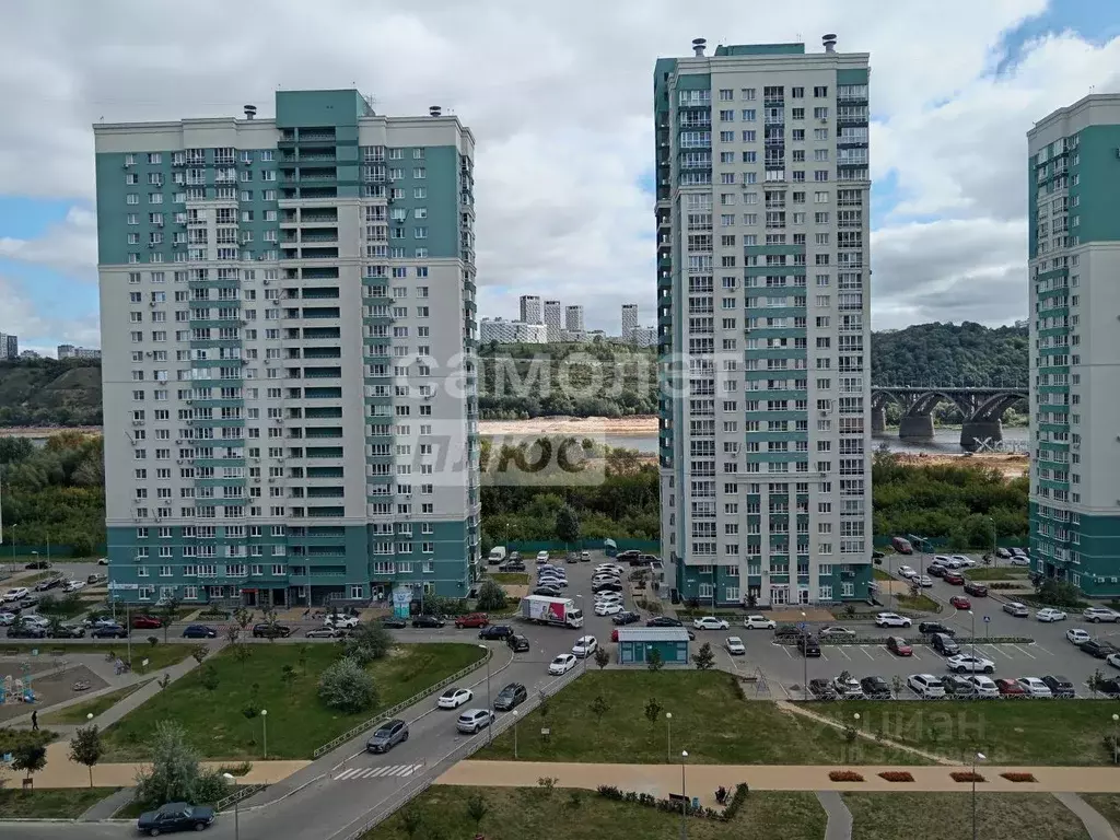 1-к кв. Нижегородская область, Нижний Новгород ул. Окская, 3 (35.4 м) - Фото 1