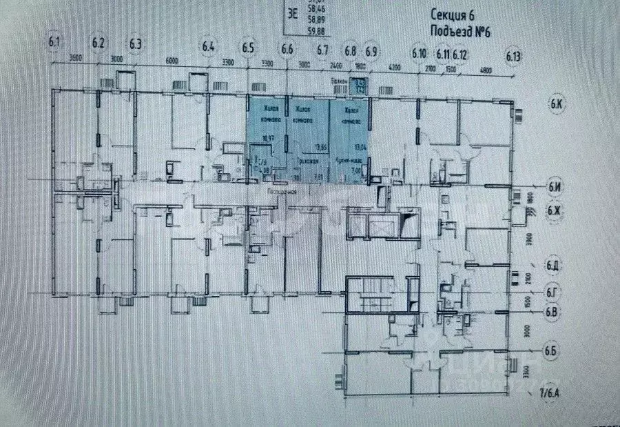 3-к кв. Москва Ленинградское ш., 229Ак2 (59.0 м) - Фото 1