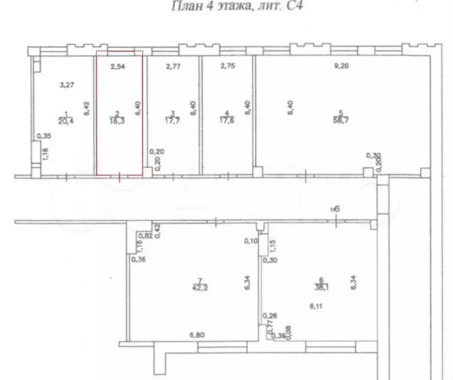 Офис с большим окном и новым ремонтом - Фото 0