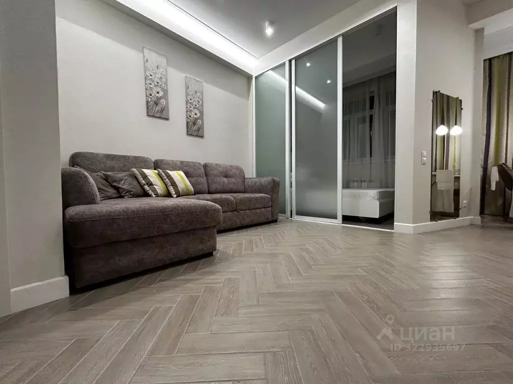 1-к кв. Краснодарский край, Сочи Мамайка мкр, ул. Крымская, 89 (45.0 ... - Фото 1