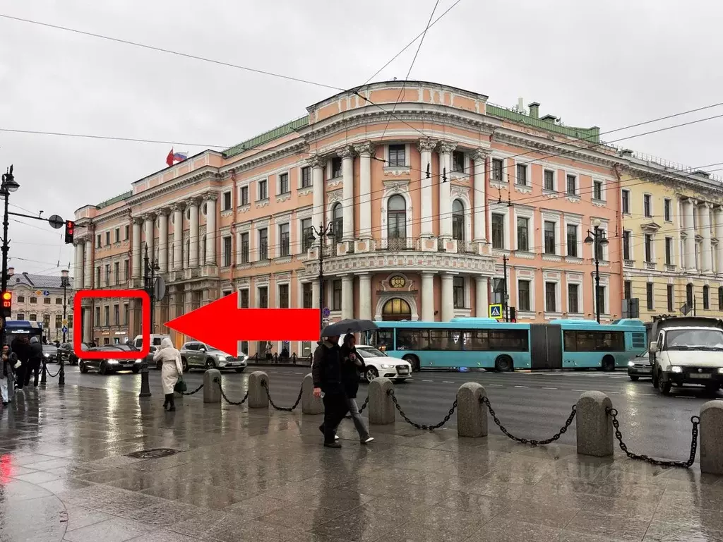 Помещение свободного назначения в Санкт-Петербург Невский просп., 15 ... - Фото 1