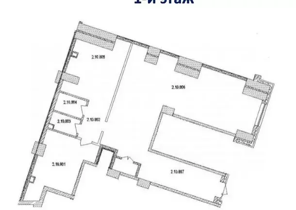Помещение свободного назначения в Москва Шелепихинская наб., 34к2зд1 ... - Фото 2