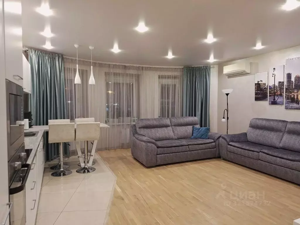 3-к кв. Самарская область, Тольятти ул. 40 лет Победы, 48 (85.5 м) - Фото 1