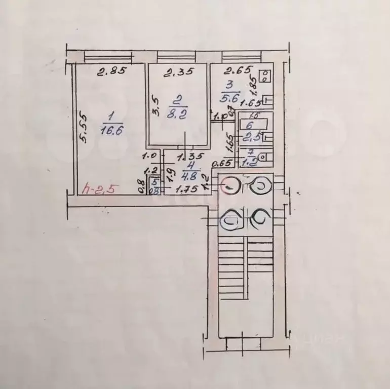 2-к кв. Мордовия, Саранск городской округ, Луховка рп ул. Рабочая, 27 ... - Фото 1