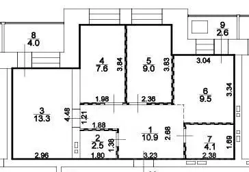 3-к кв. Красноярский край, Ачинск ул. Свердлова, 5 (56.8 м) - Фото 2