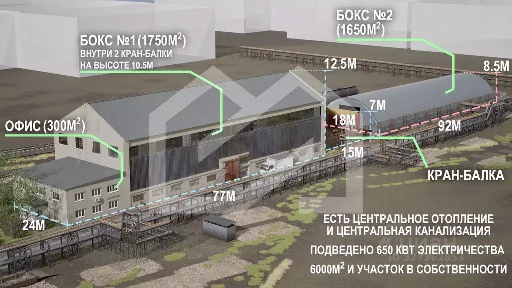 Склад в Московская область, Подольск ул. Машиностроителей, 23 (3700 м) - Фото 2