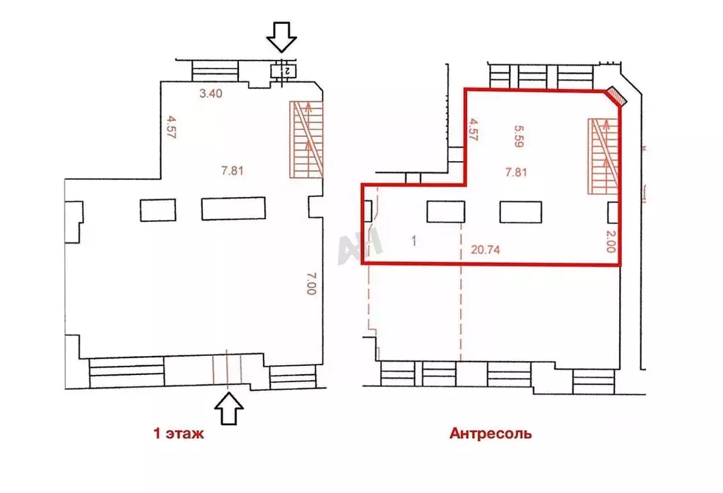 Помещение свободного назначения в Москва ул. Солянка, 1/2С1 (220 м) - Фото 2