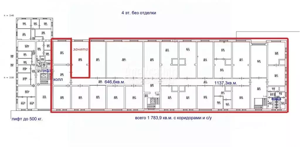 Склад в Санкт-Петербург просп. Стачек, 47к2 (500 м) - Фото 1