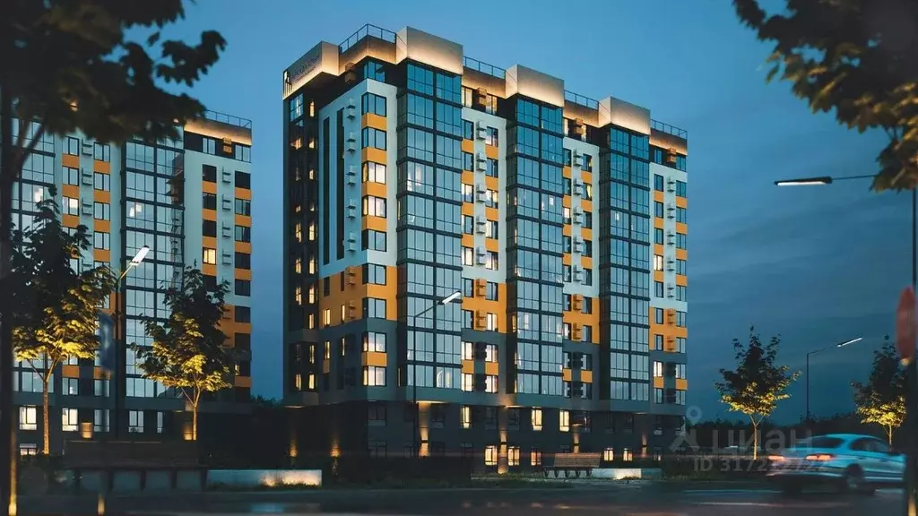 2-к кв. Крым, Симферопольский район, Молодежное пгт  (43.6 м) - Фото 1