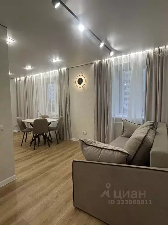 2-к кв. Саратовская область, Саратов ул. Имени С.П. Лисина, 5А (55.0 ... - Фото 1