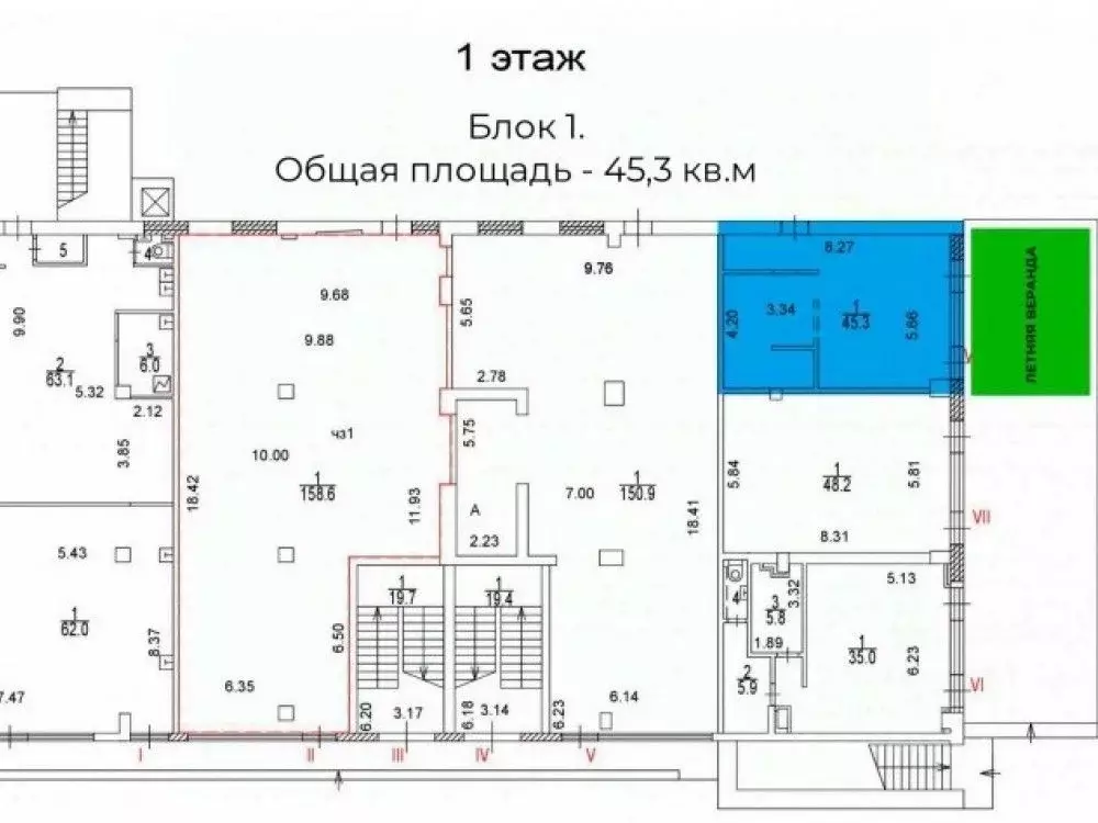 Торговая площадь в Москва Новокузнецкая ул., 39 (144 м) - Фото 2