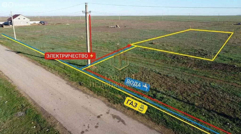 Участок в Сакский район, Суворовское сельское поселение, село Великое, ... - Фото 2