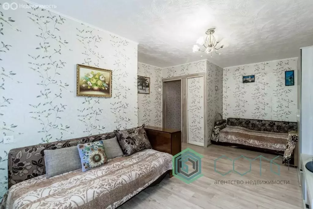 1-комнатная квартира: Калининград, Лужская улица, 52 (32.4 м) - Фото 2