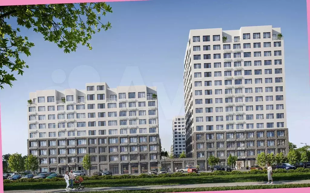 Квартира-студия, 28,8 м, 5/15 эт. - Фото 1