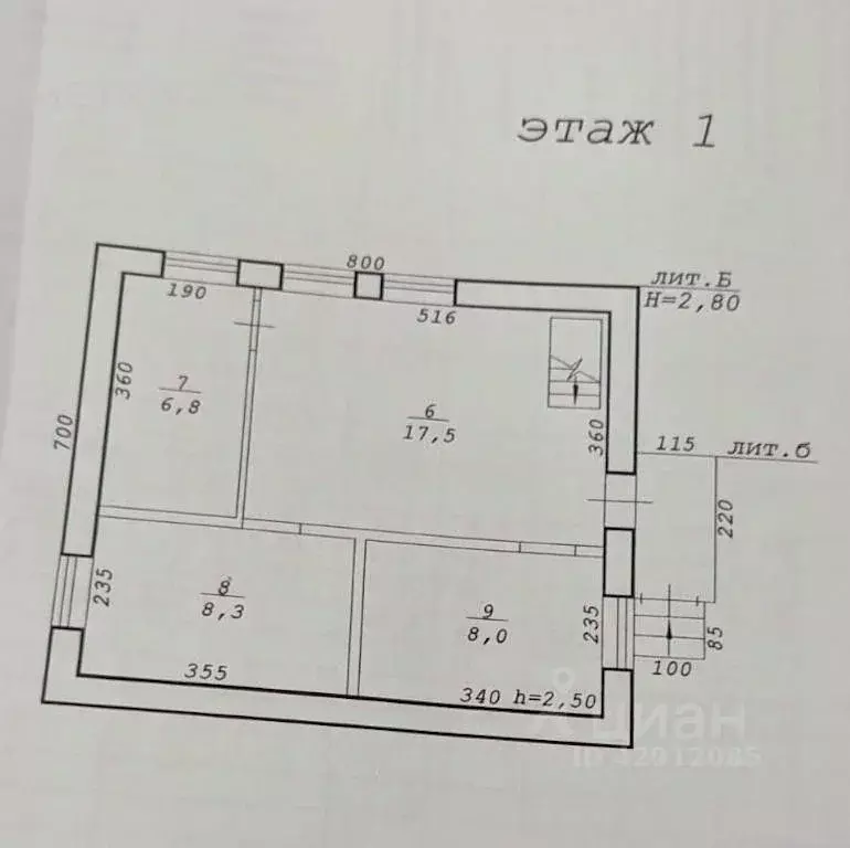 Дом в Новосибирская область, Новосибирск ул. Суркова, 34 (80 м) - Фото 1