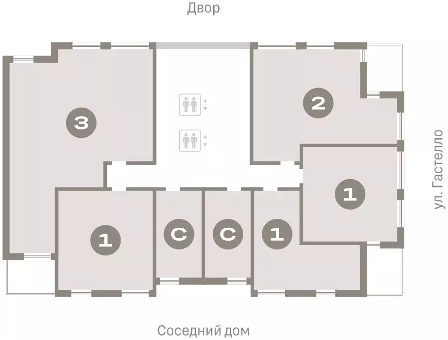 Квартира-студия: Екатеринбург, улица Гастелло, 19А (20.38 м) - Фото 1