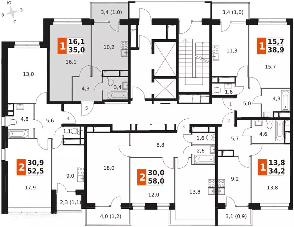 Продаётся 1-к квартира, 35.4 м - Фото 0