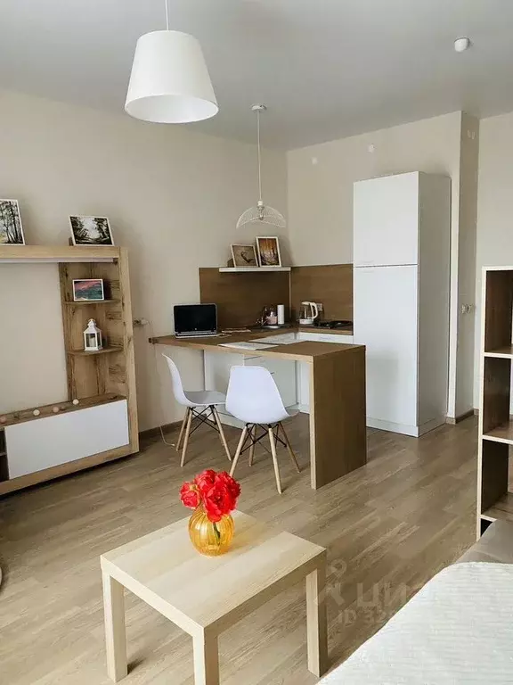 Студия Пермский край, Пермь Монастырская ул., 46 (28.0 м) - Фото 2