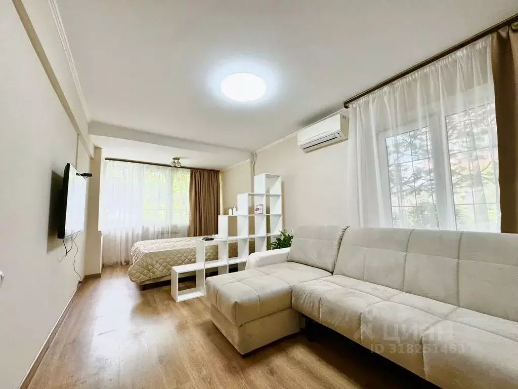 1-к кв. Краснодарский край, Сочи Бытха мкр, ул. Бытха, 45 (33.0 м) - Фото 0