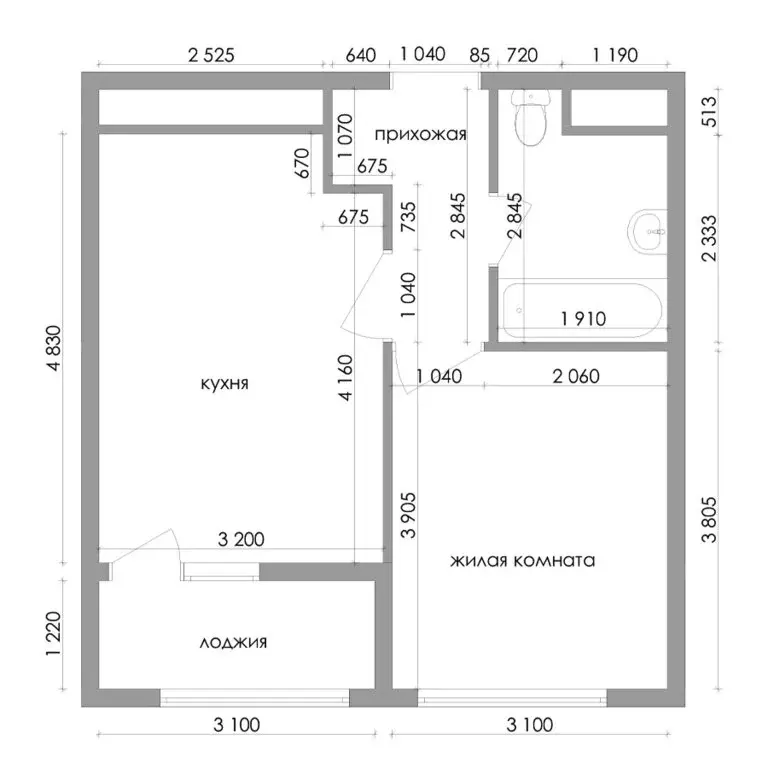 1-комнатная квартира: Алушта, Ялтинская улица, 20 (36 м) - Фото 1
