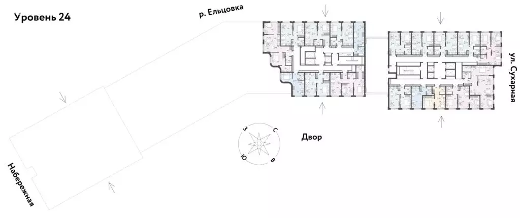 3-комнатная квартира: Новосибирск, Сухарная улица, 109/2 (69.08 м) - Фото 1