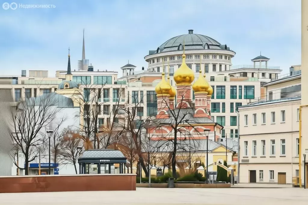 3-комнатная квартира: Москва, 1-й Смоленский переулок, 21 (92.4 м) - Фото 1