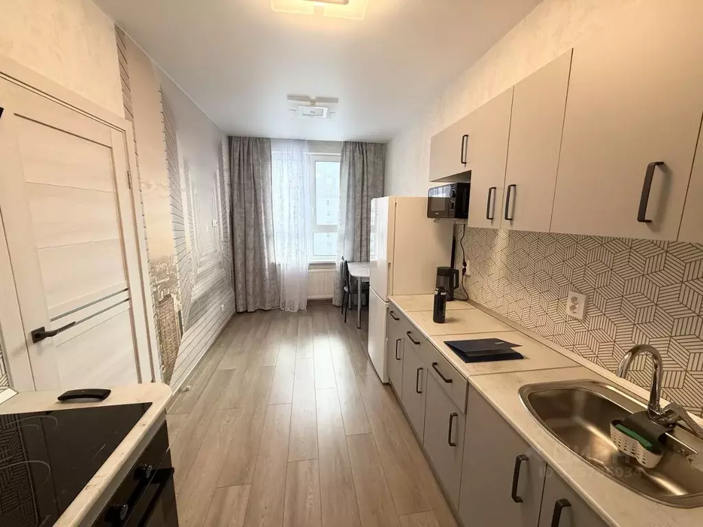 1-к кв. Санкт-Петербург пос. Шушары, просп. Старорусский, 3к2 (32.0 м) - Фото 2