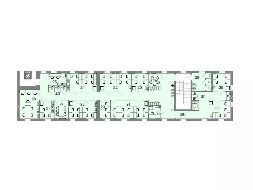 Офис в Санкт-Петербург Днепропетровская ул., 14Б (317 м) - Фото 2