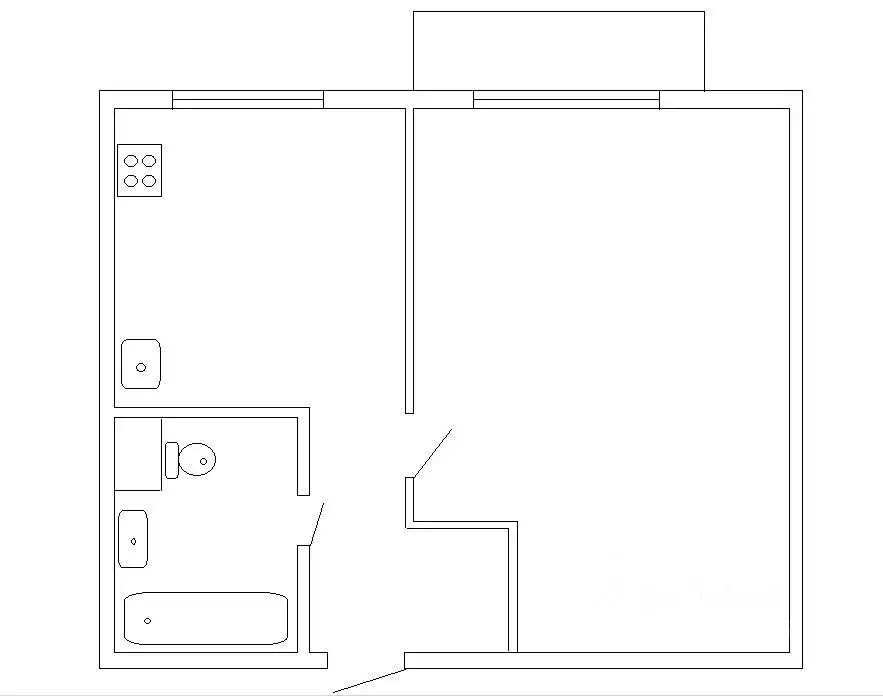 1-к кв. Санкт-Петербург Рябовское ш., 121к5 (35.0 м) - Фото 1