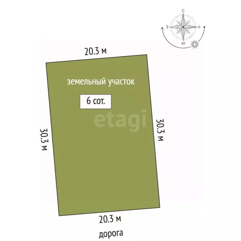 Участок в Крым, Ленинский район, Семисотское с/пос, с. Каменское ул. ... - Фото 2