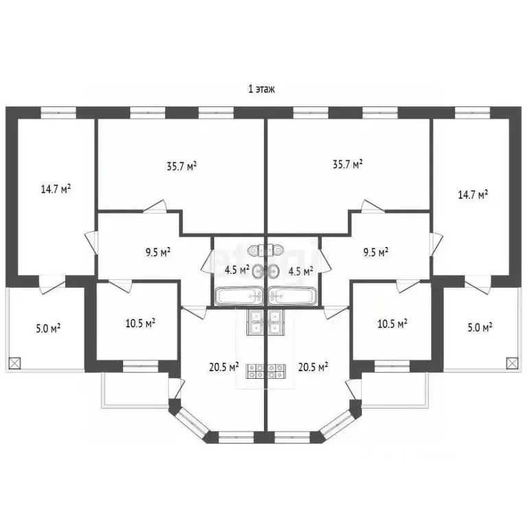 Дом в Ростовская область, Мясниковский район, с. Большие Салы ул. ... - Фото 1