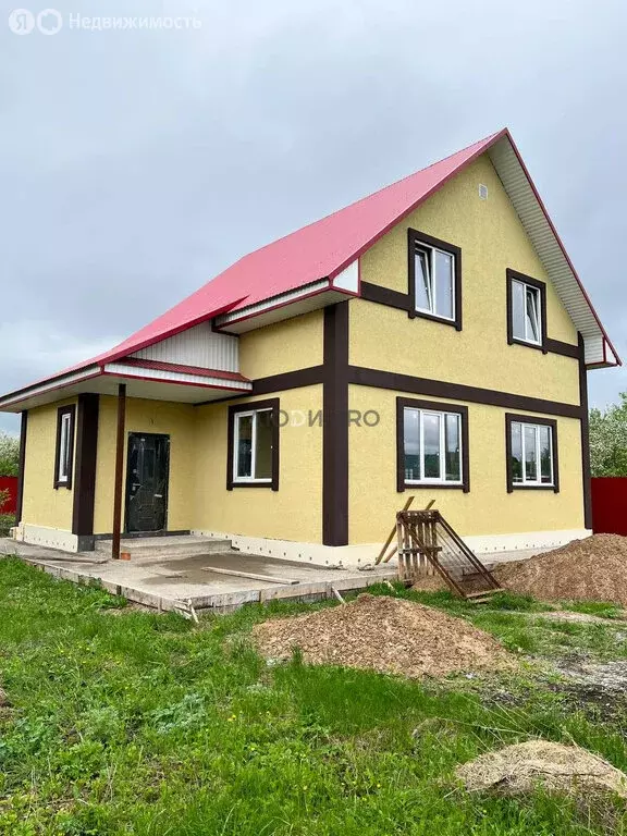 Дом в Булгаковский сельсовет, СНТ Тюльпан, 71М (128 м) - Фото 1